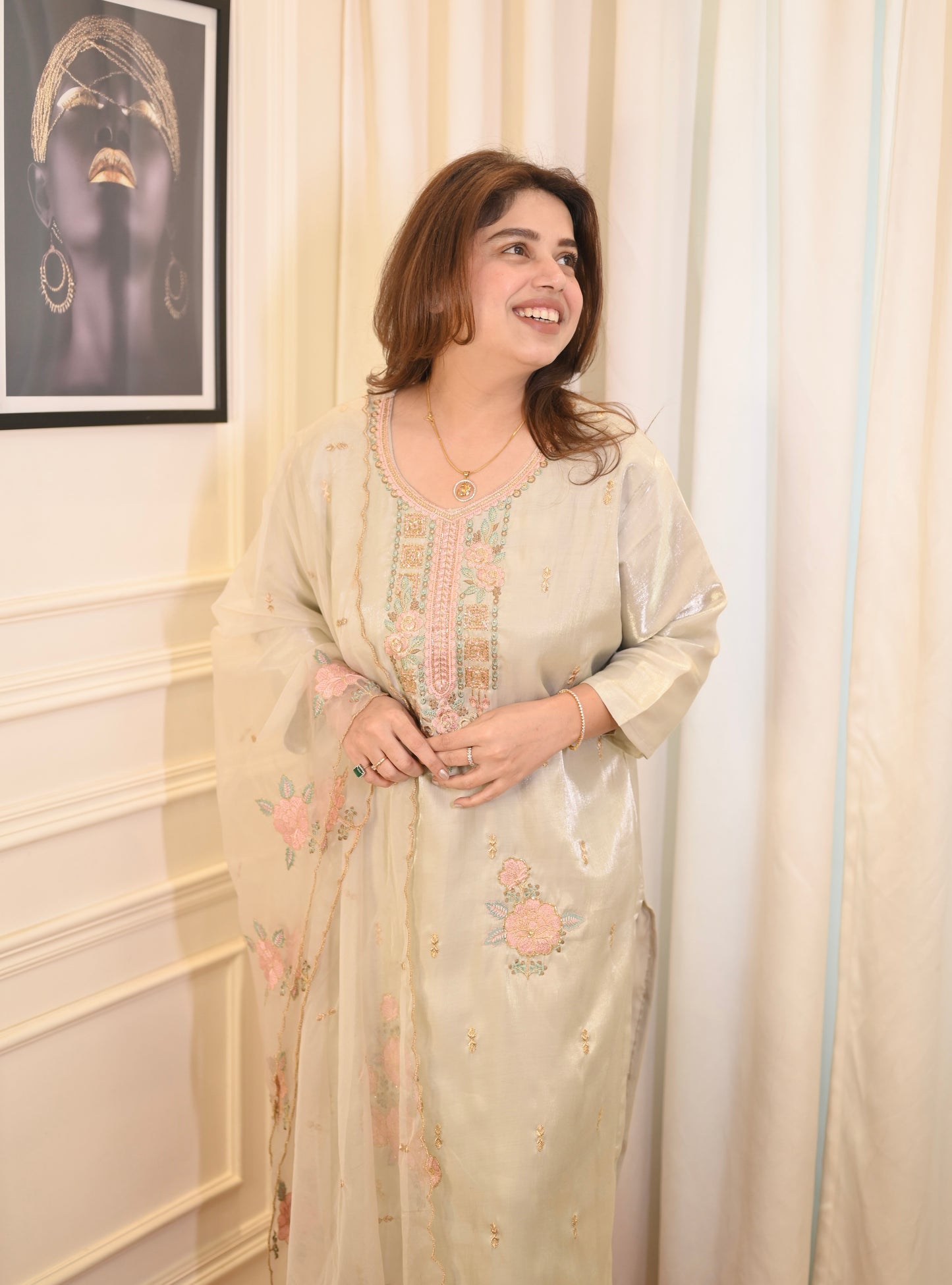Plus size Party wear suit