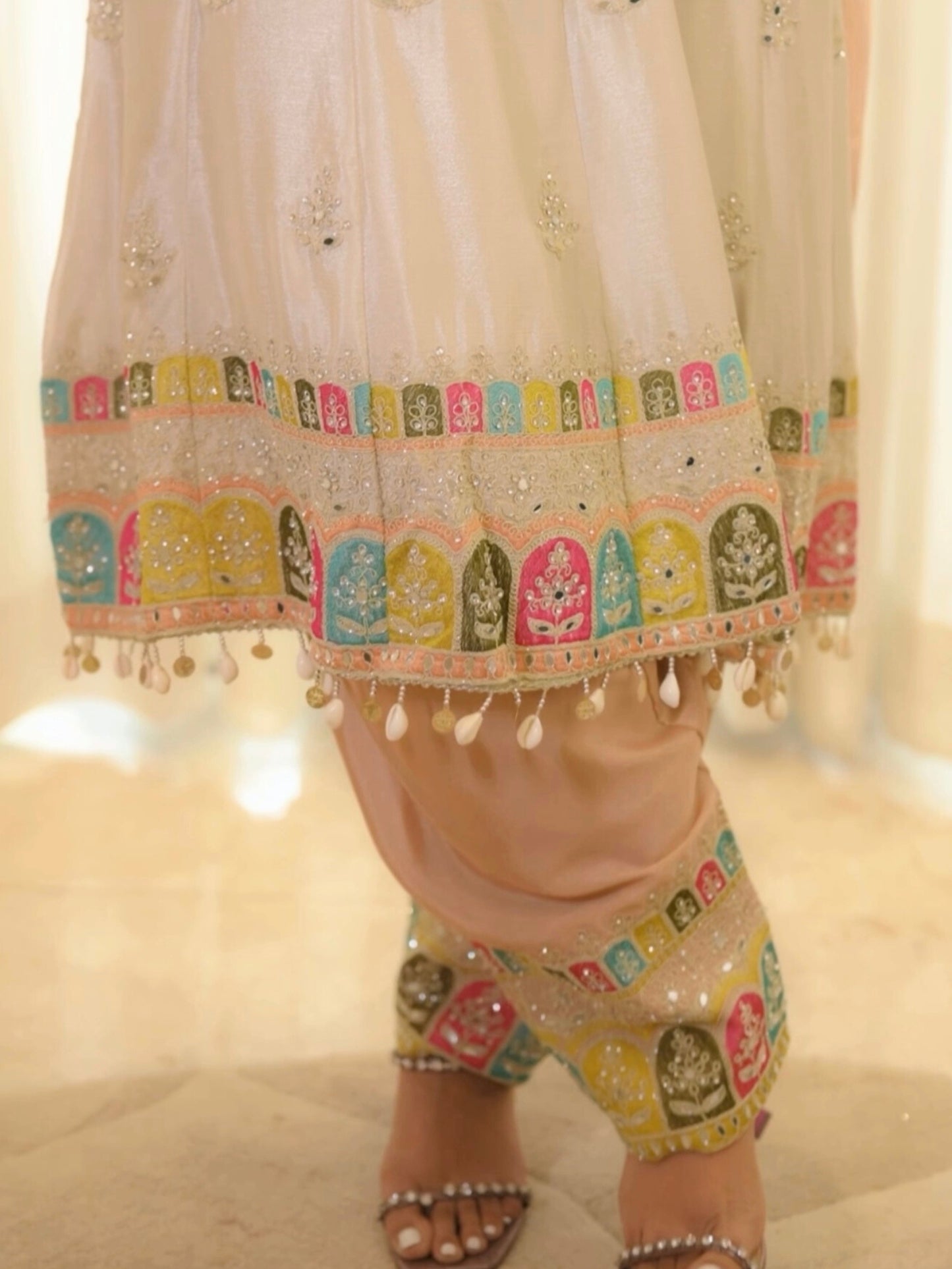 Kundan Work Party Wear Suit