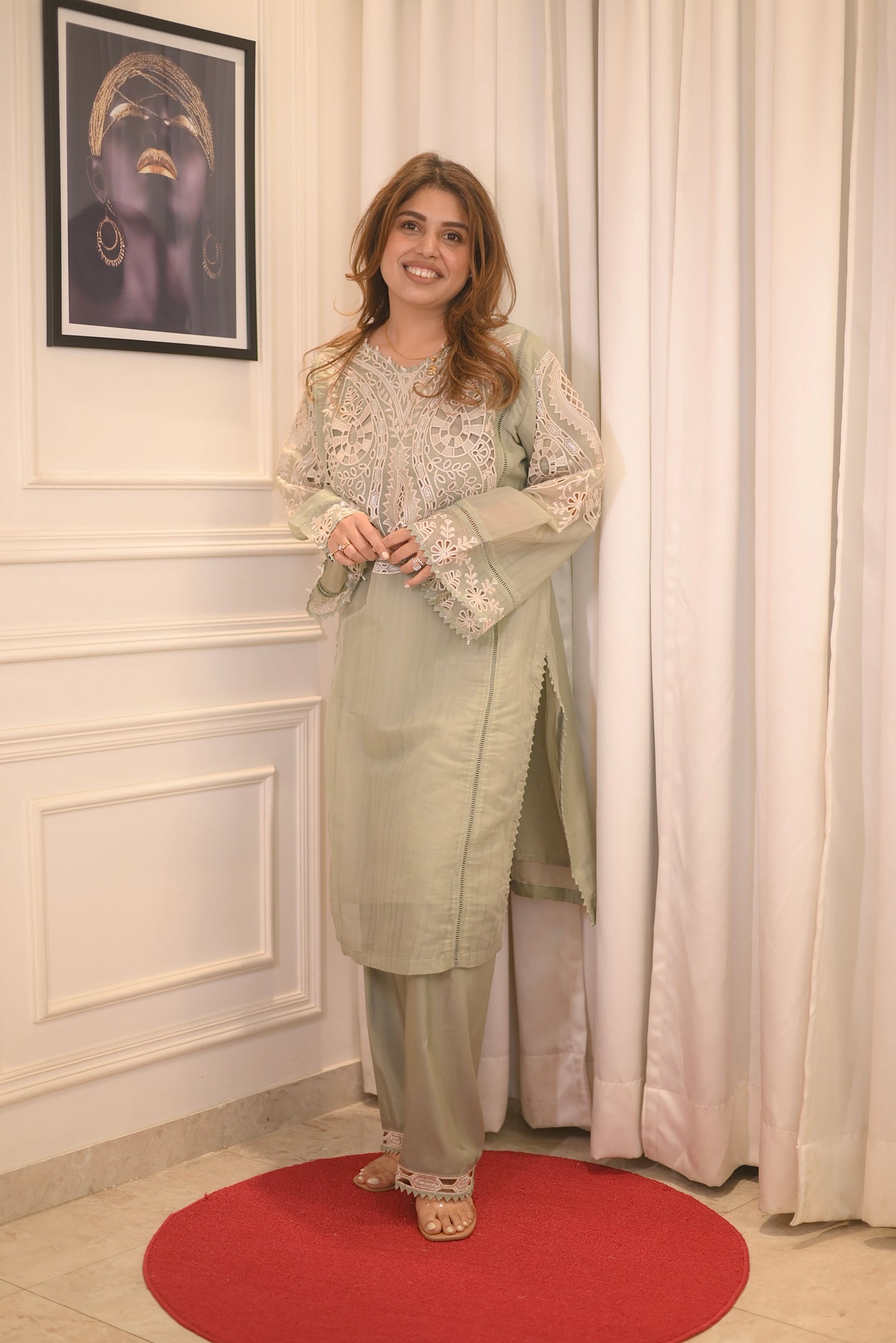 Exclusive Green Charm  | Sizes M to XXL