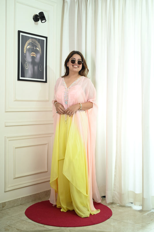 Pure Chiffon Kaftan Dress