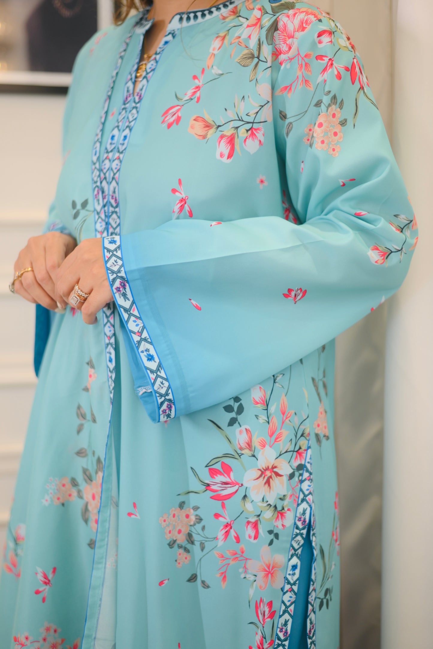 Printed Cord-set with dupatta | Sizes M to 6XL