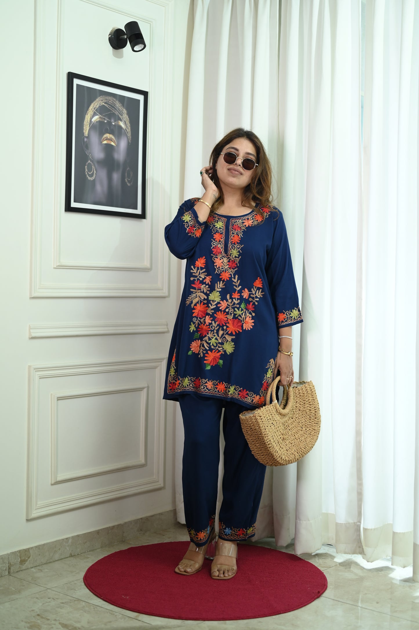 Kashmiri kurta set