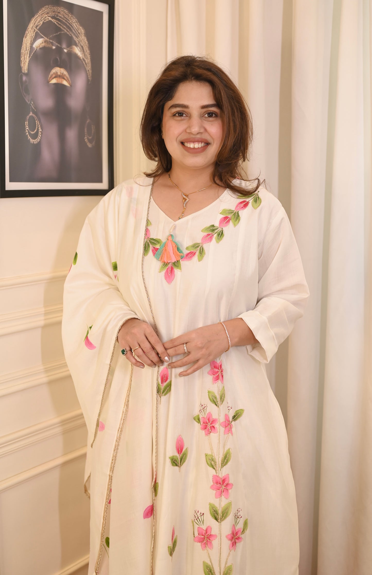 Plus size Anarkali suit