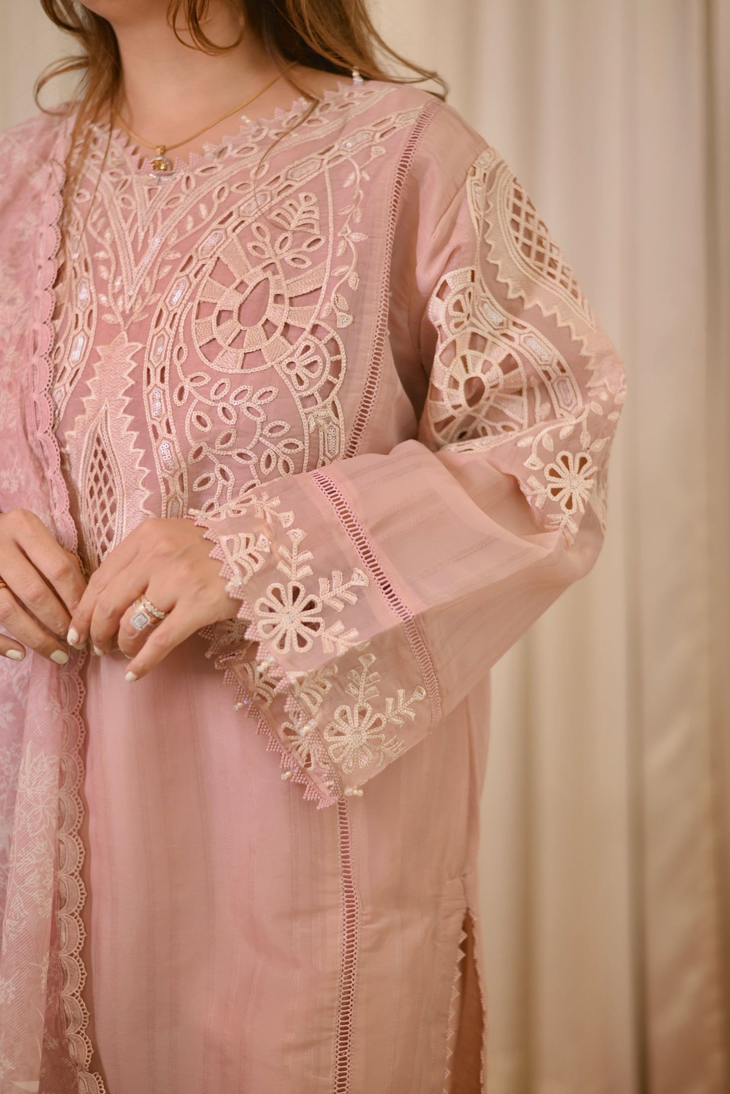 Exclusive Dusty Rose Elegance  | Sizes M to XXL