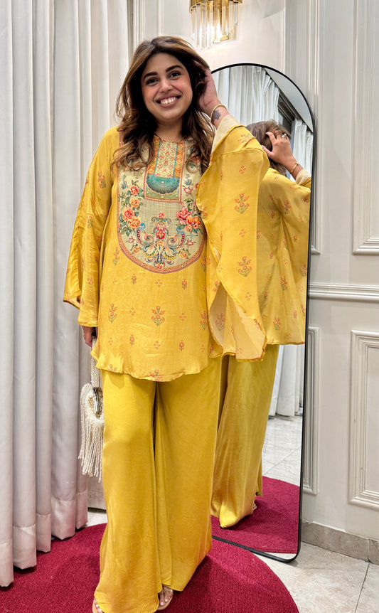 Premium Mustard Kaftan | sizes M to XXL