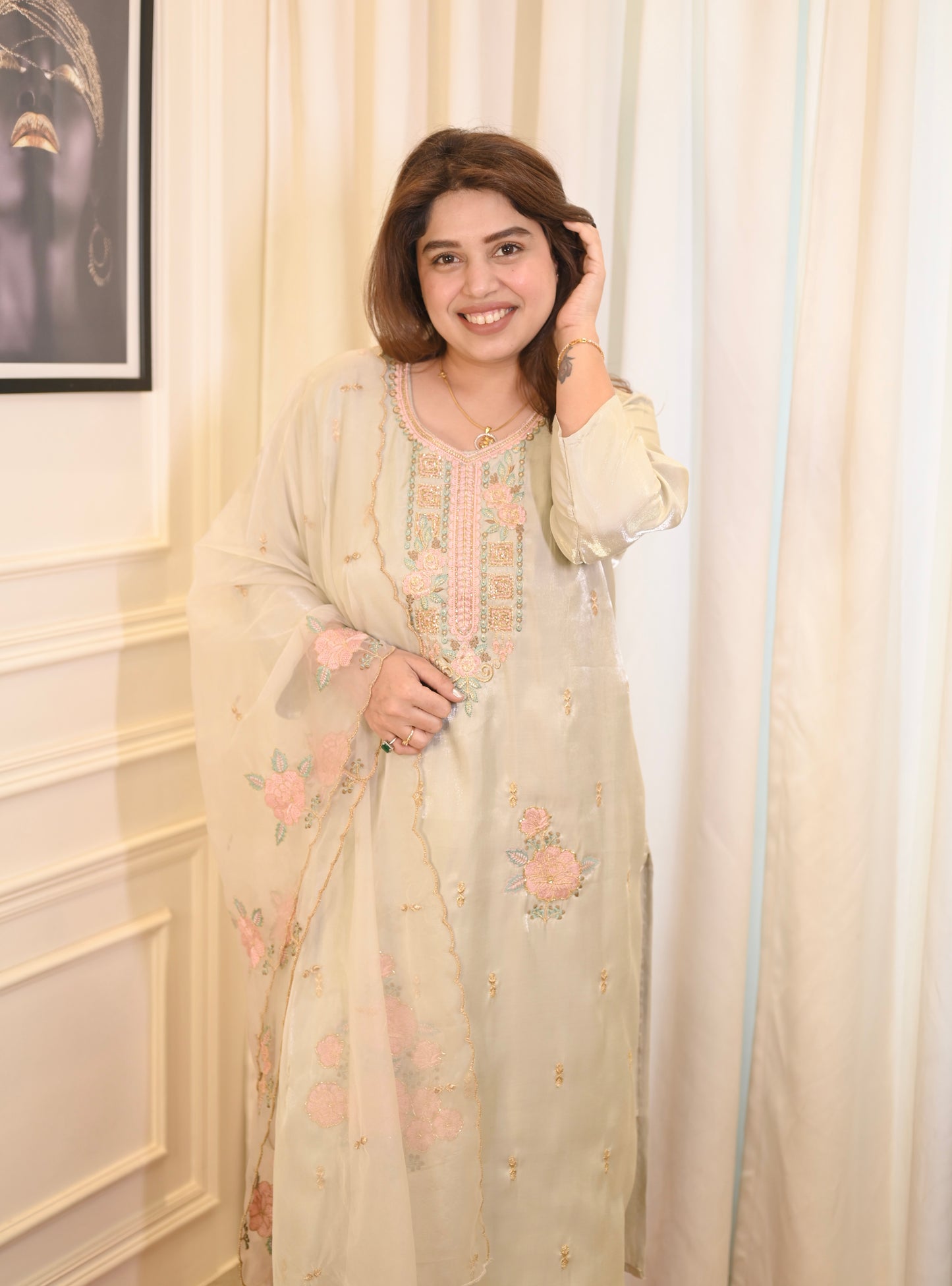 Plus size Party wear suit