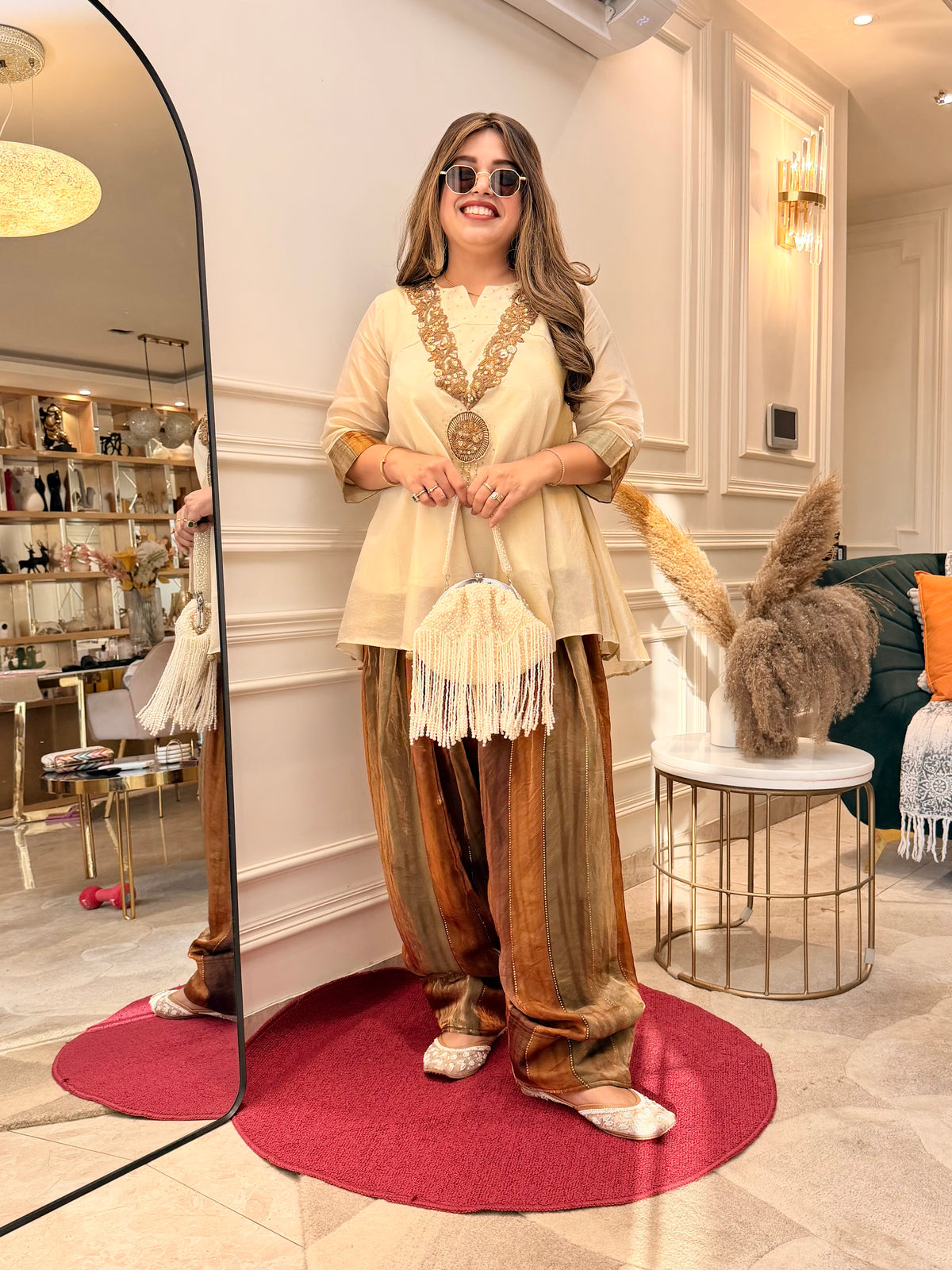 Exclusive Farshi Kurta Set