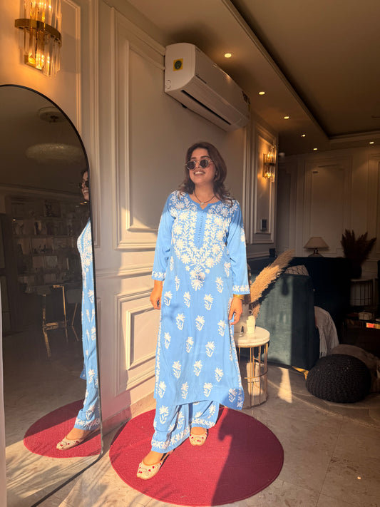 Chikankari Kurta Set
