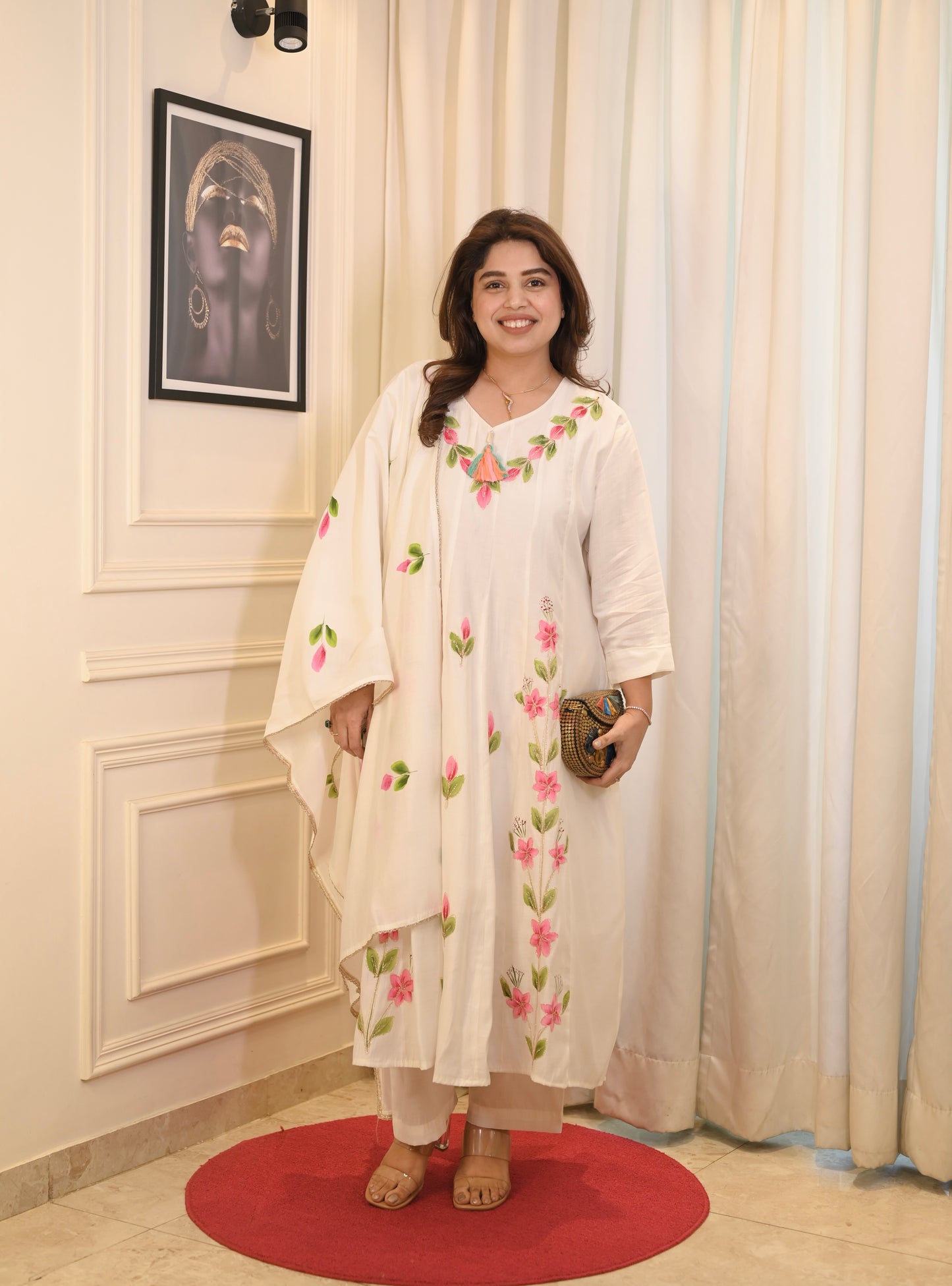 Plus size Anarkali suit