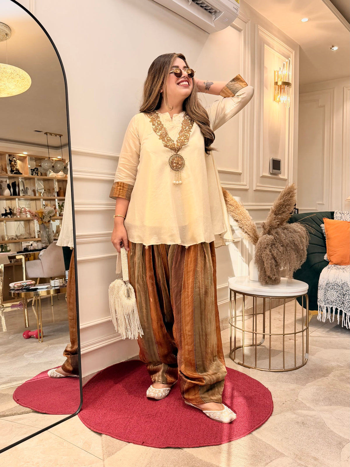 Exclusive Farshi Kurta Set
