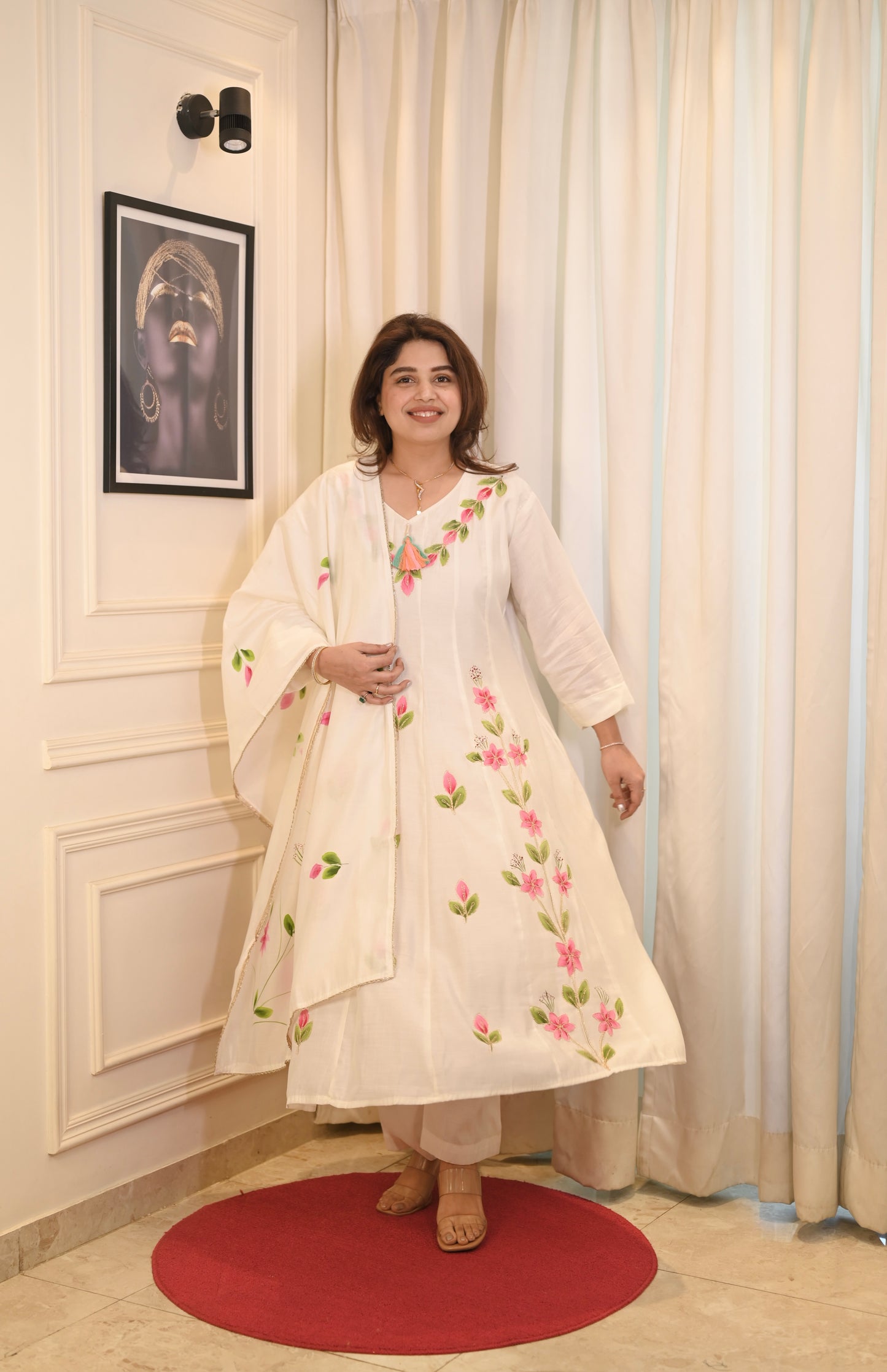 Plus size Anarkali suit