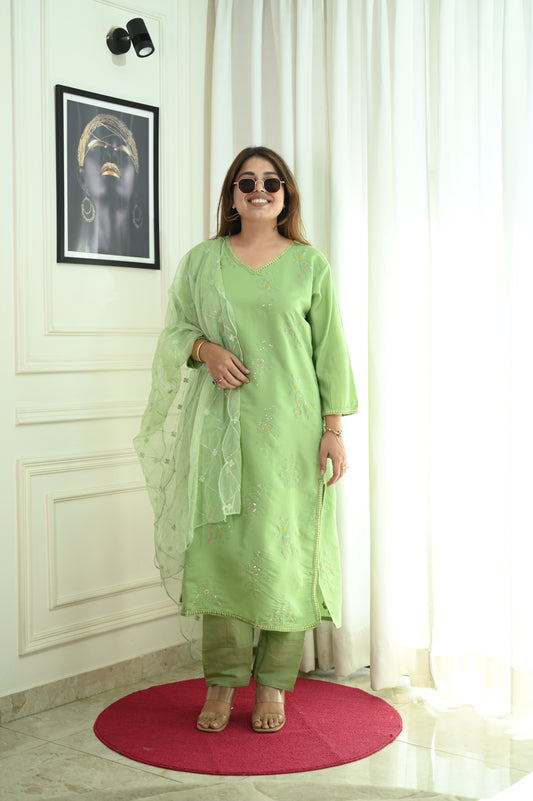 Plus Size Kurta Set