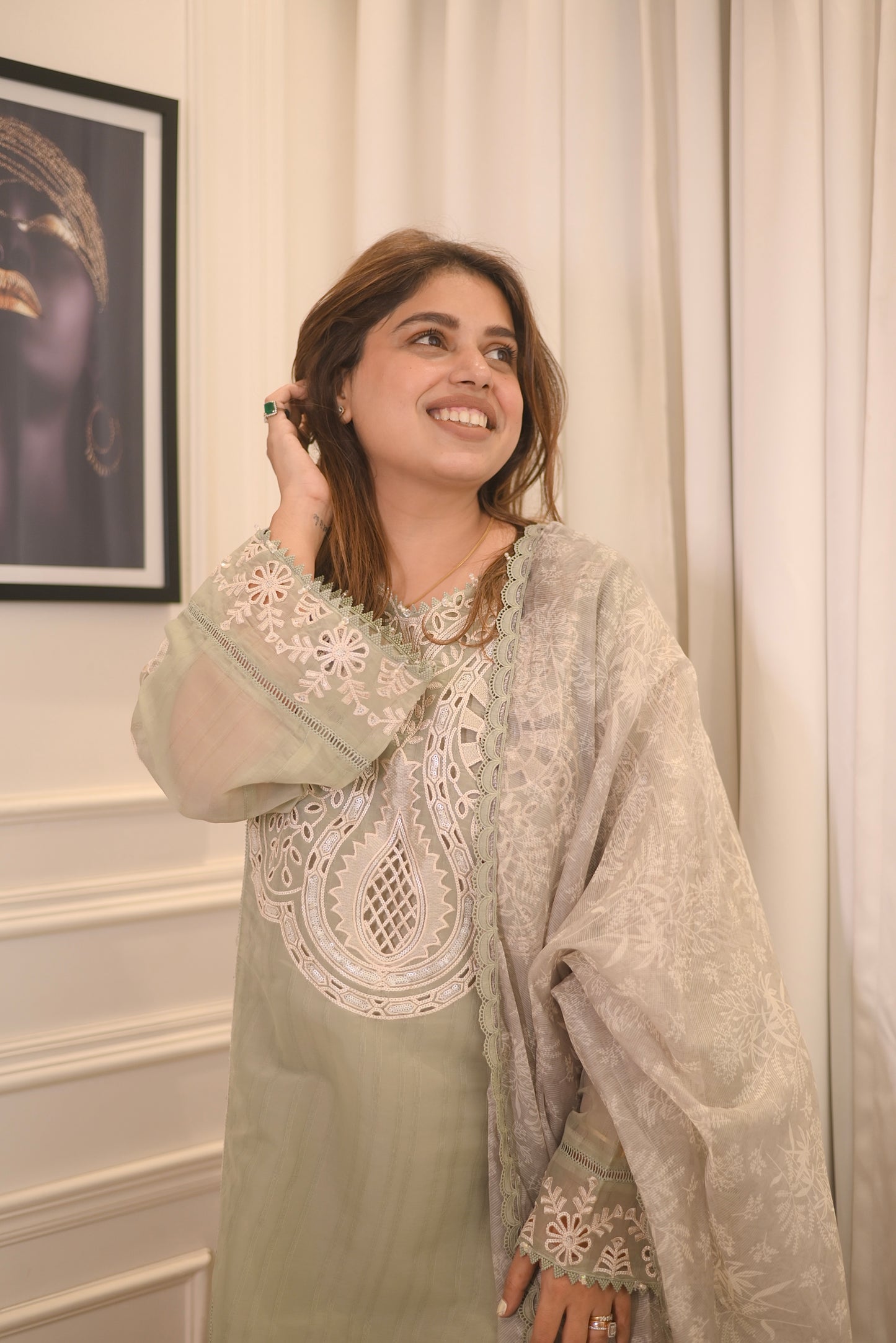 Exclusive Green Charm  | Sizes M to XXL