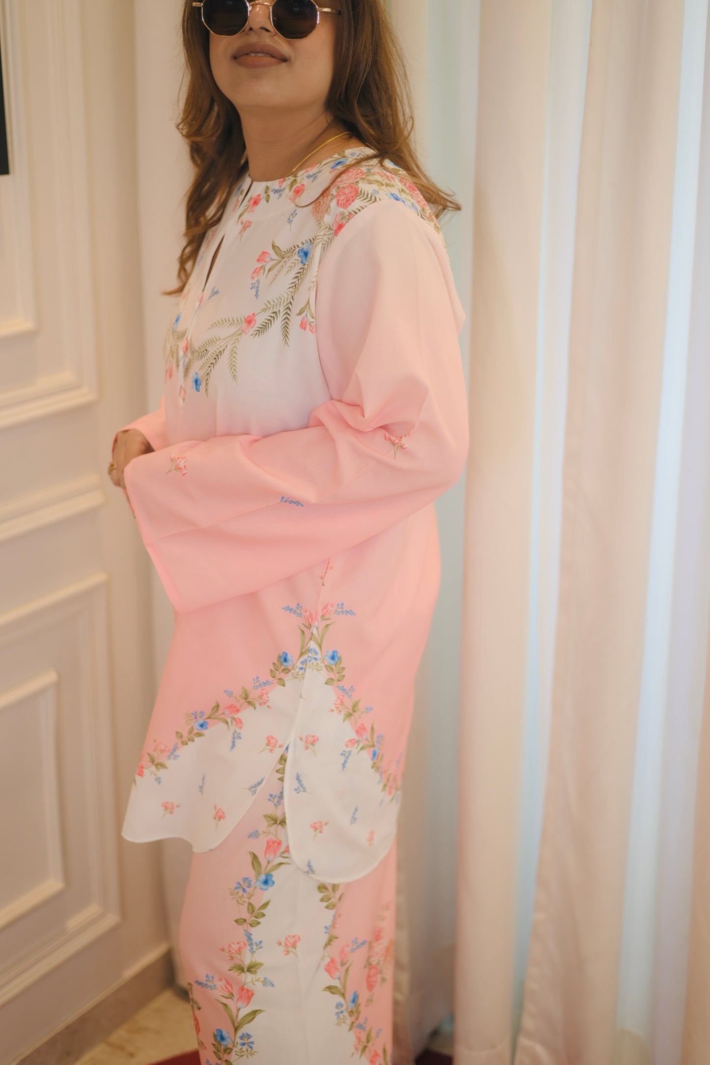 Pink Cord Set | Sizes M to 6XL