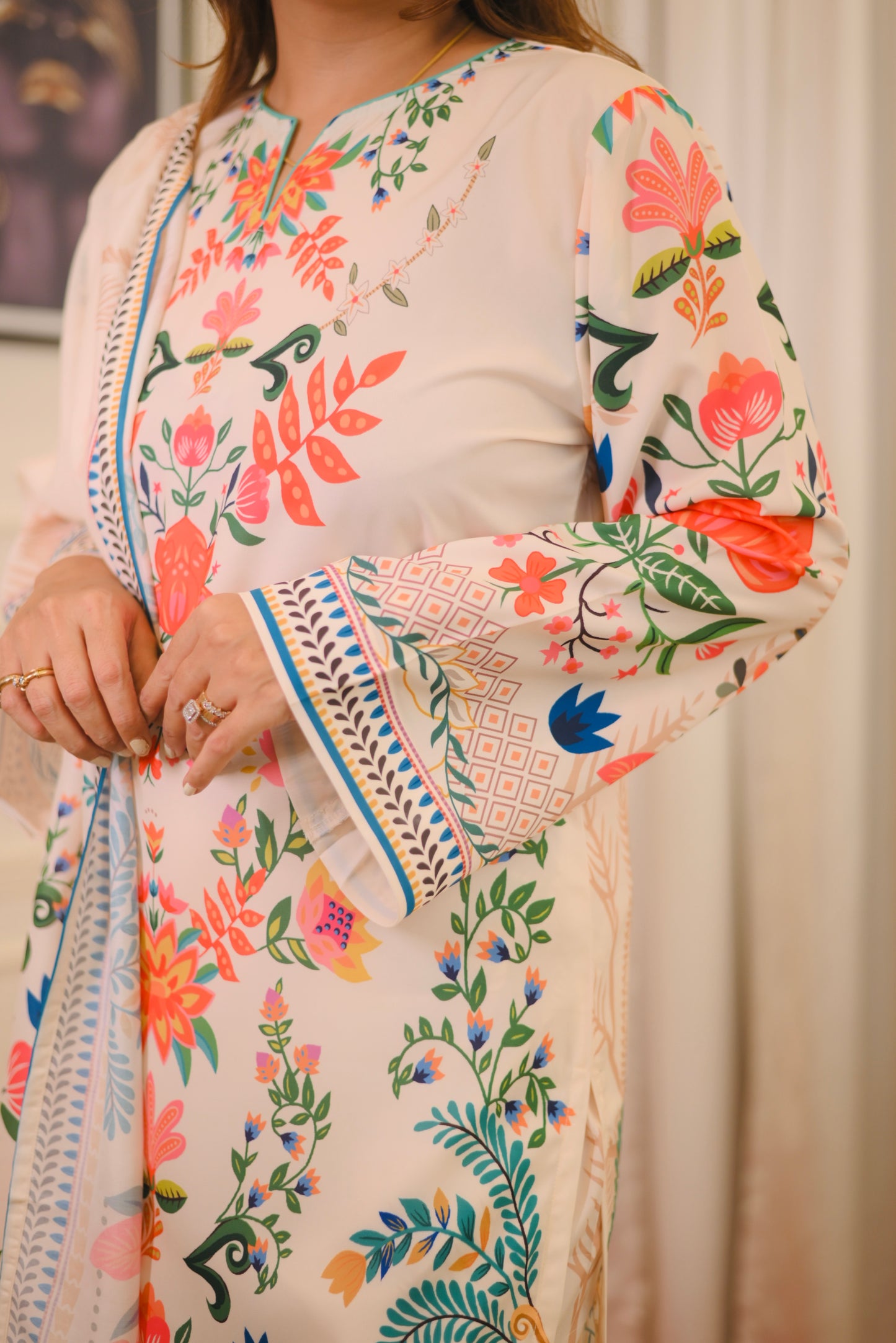 Exclusive Printed 3piece Cordset| Sizes M to XXL