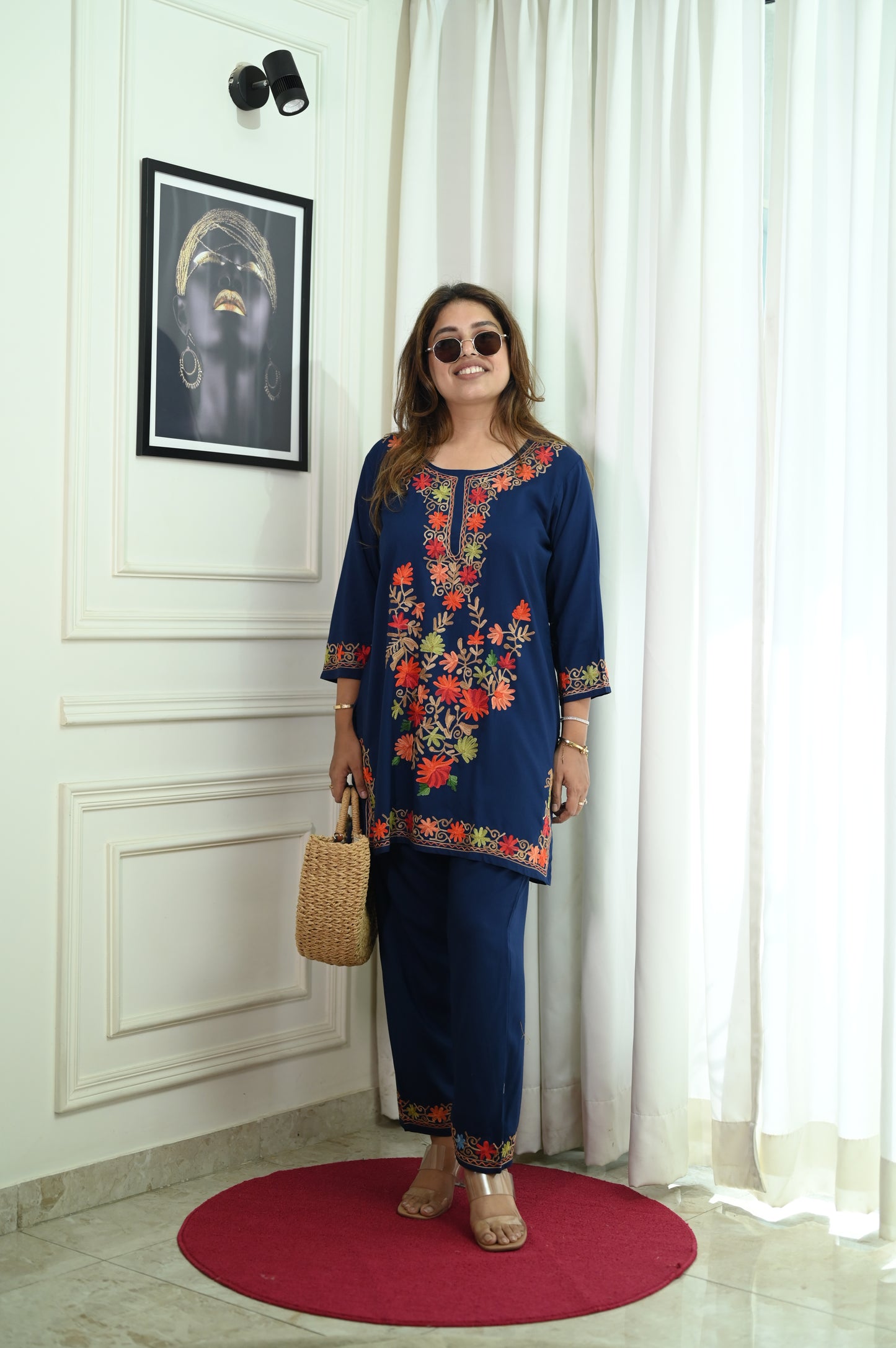 Kashmiri kurta set
