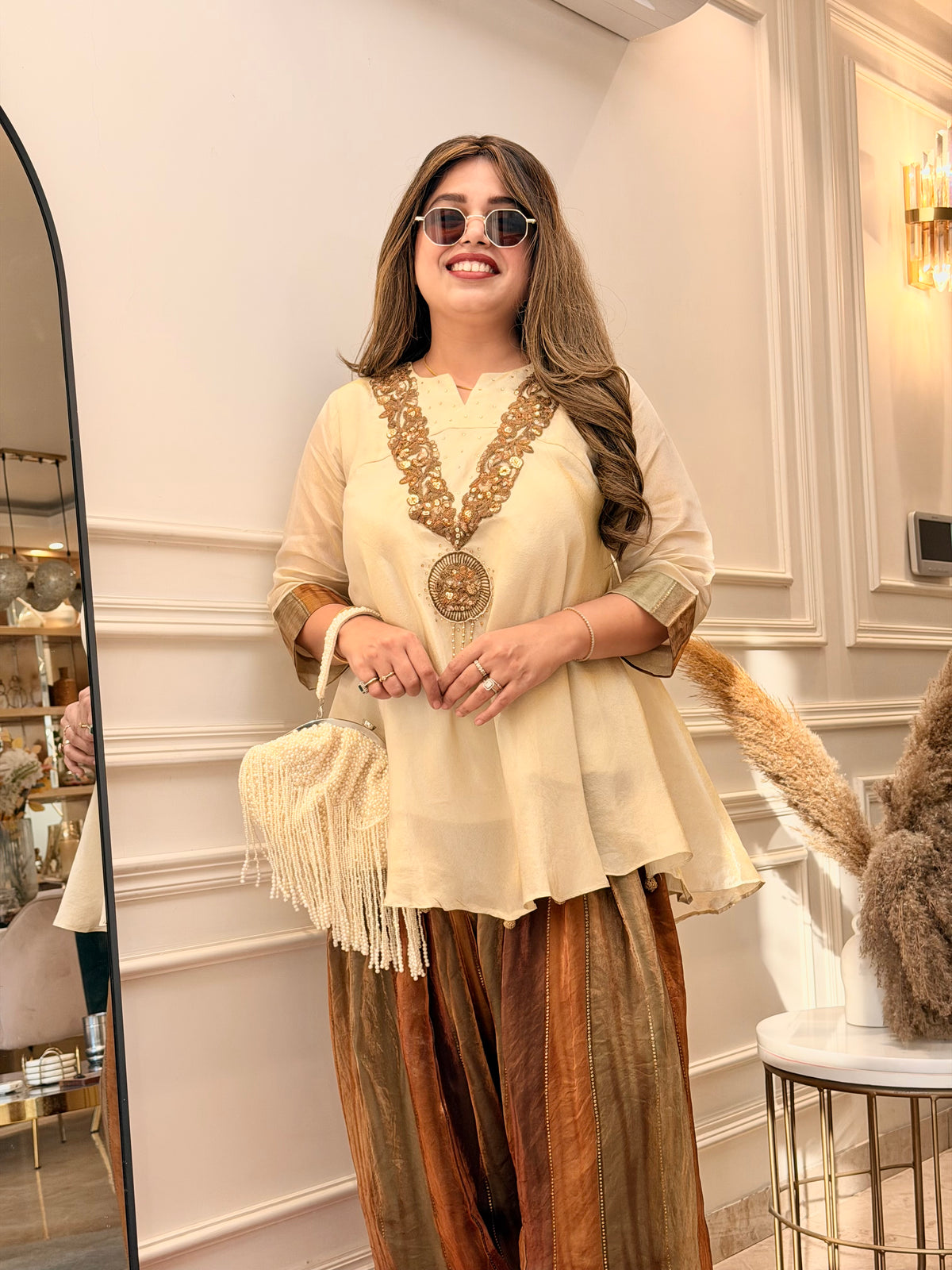 Exclusive Farshi Kurta Set