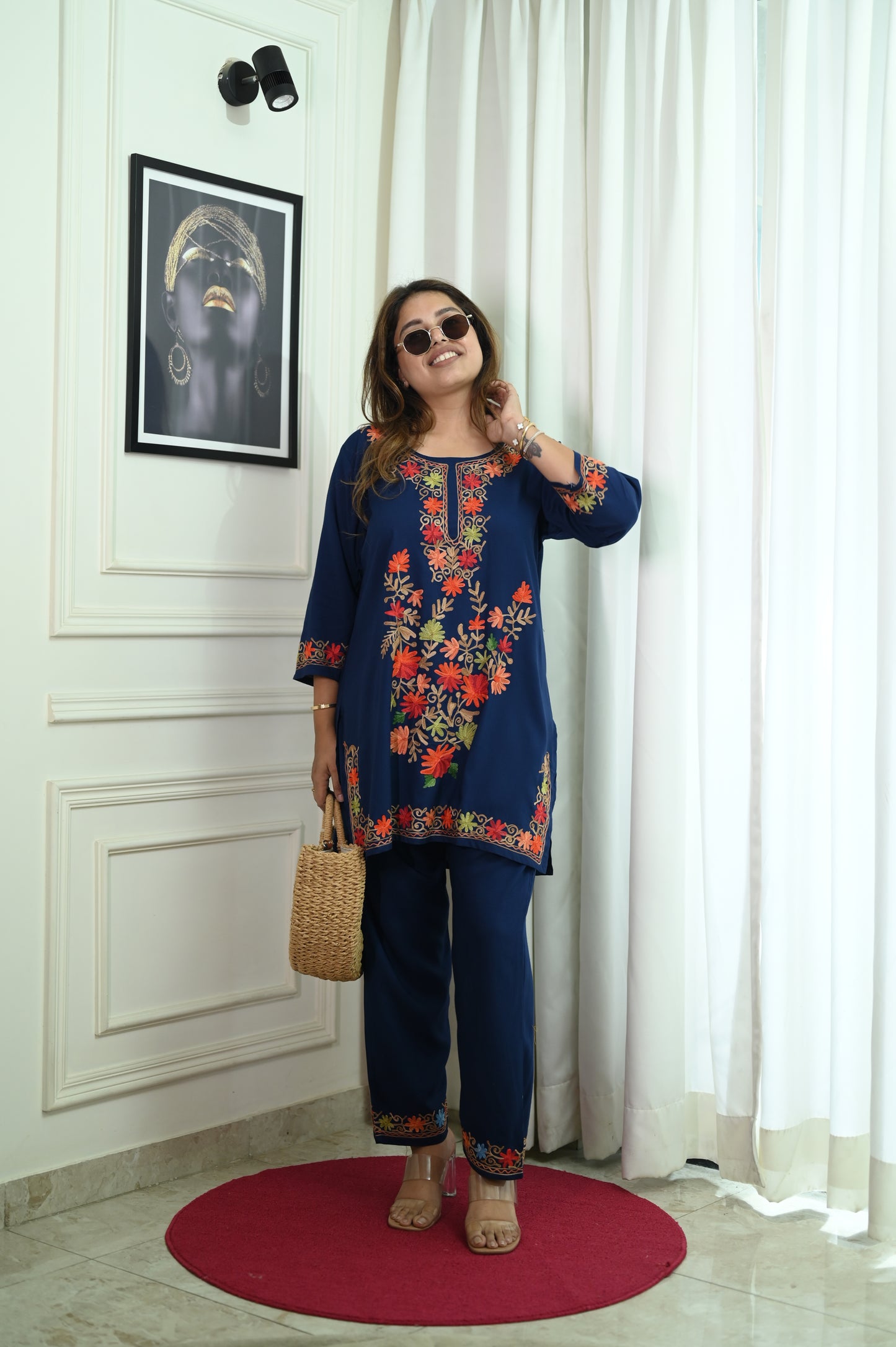 Kashmiri kurta set