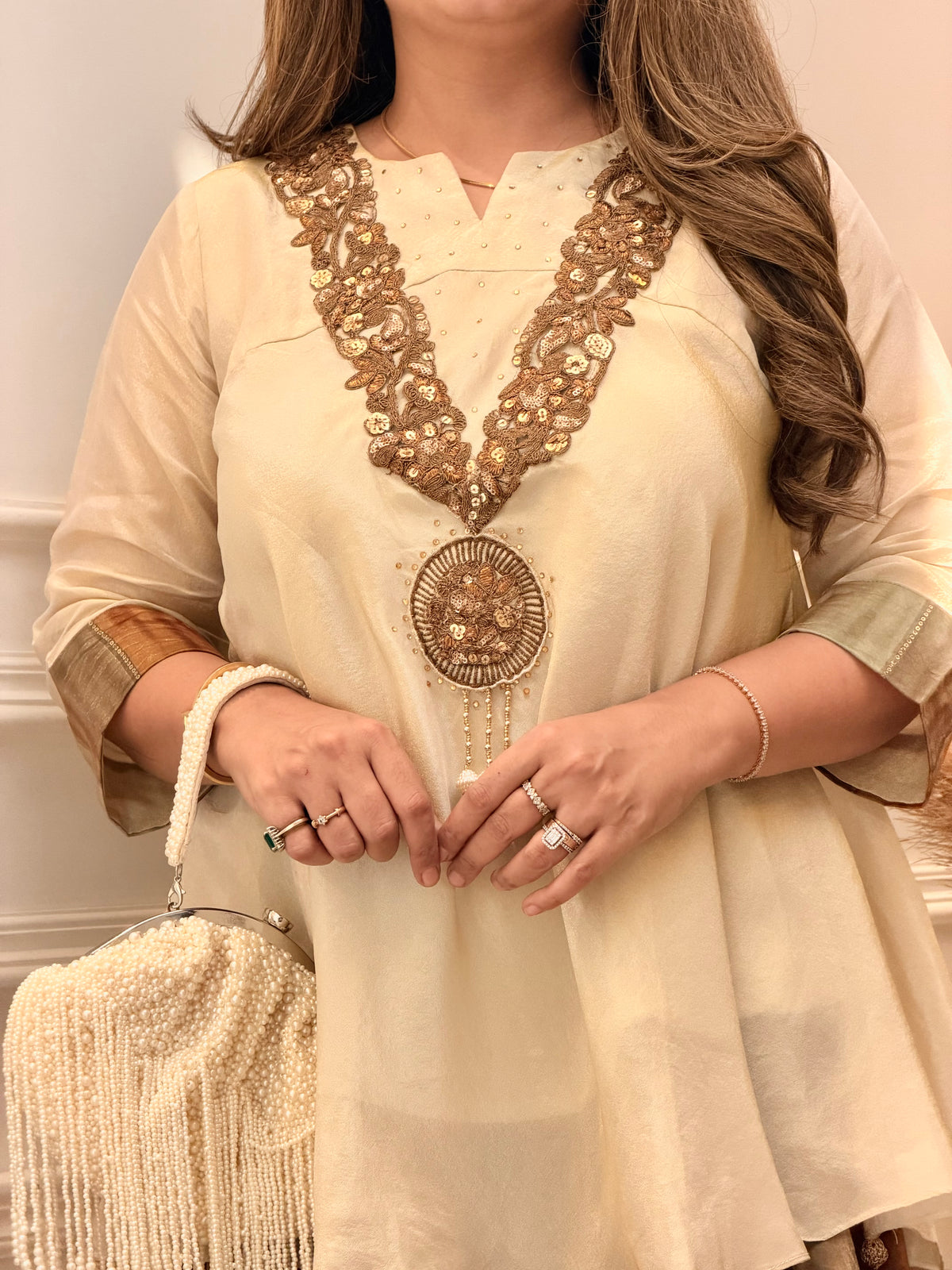 Exclusive Farshi Kurta Set