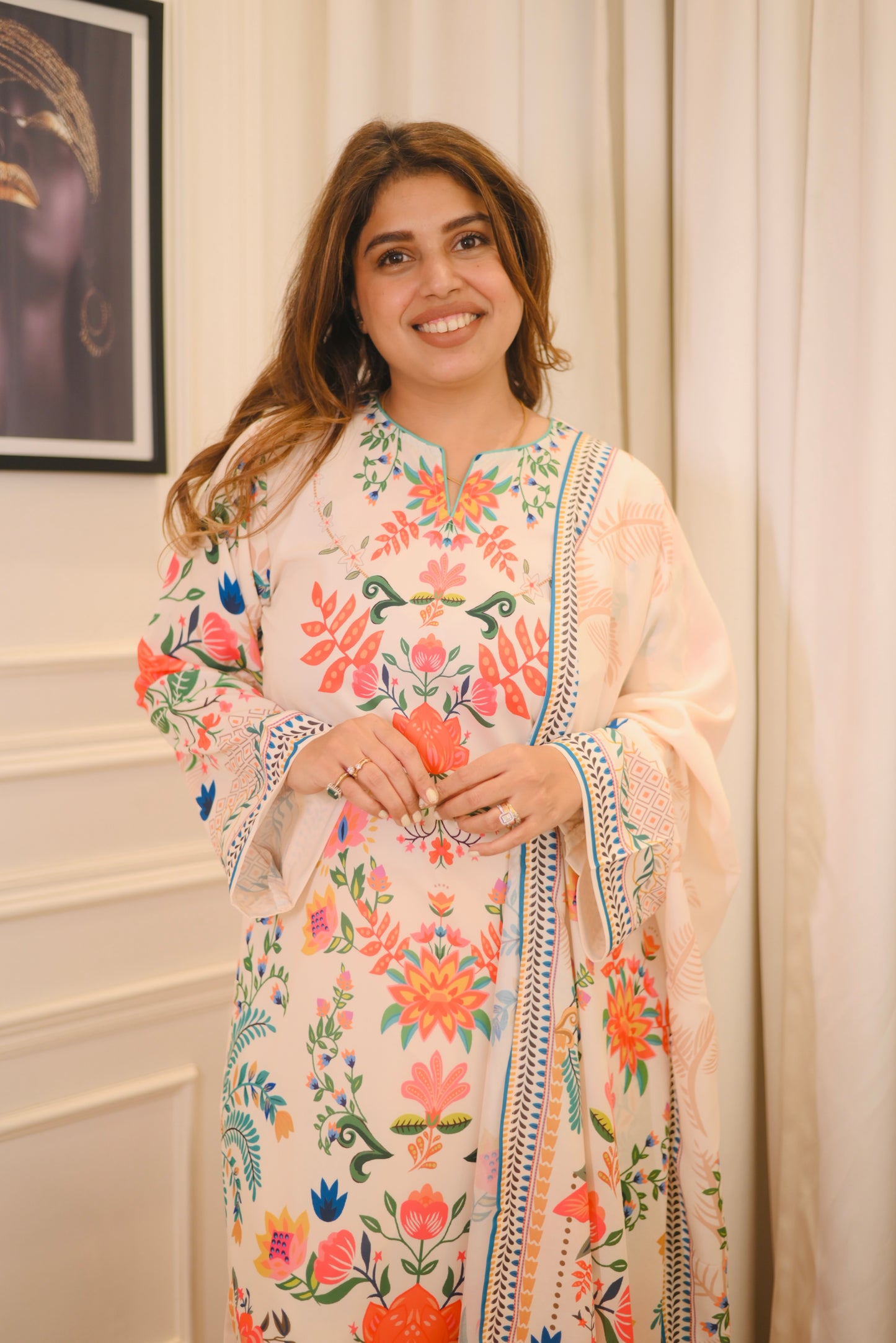 Exclusive Printed 3piece Cordset| Sizes M to XXL