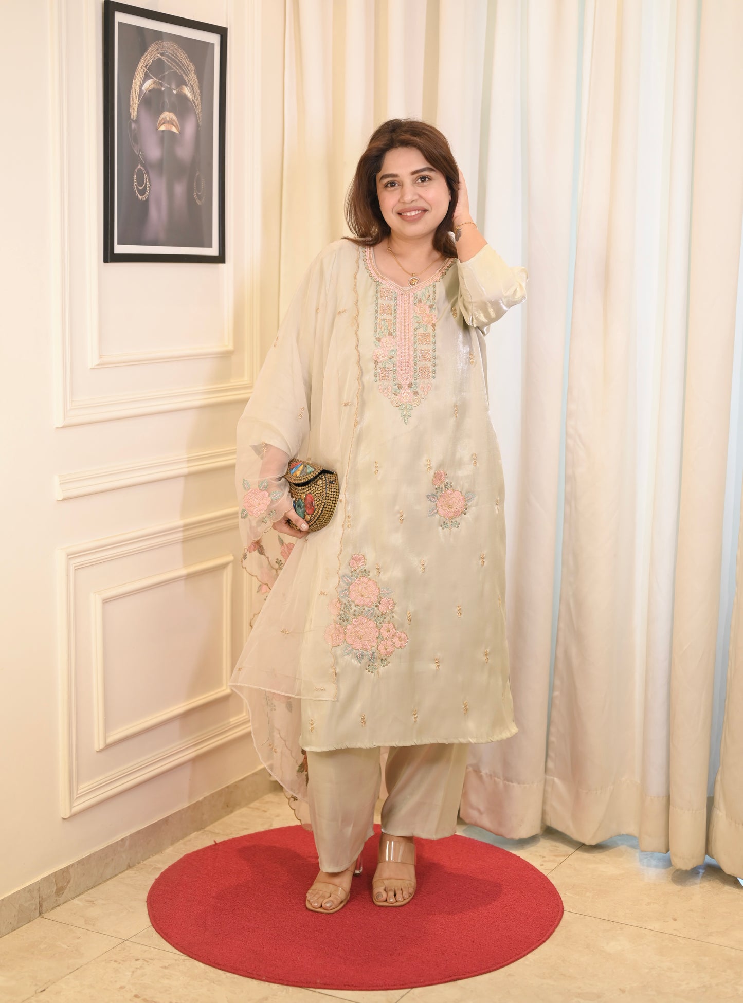 Plus size Party wear suit
