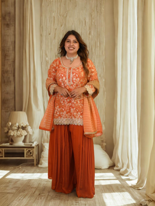 Banarasi Sharara Suit