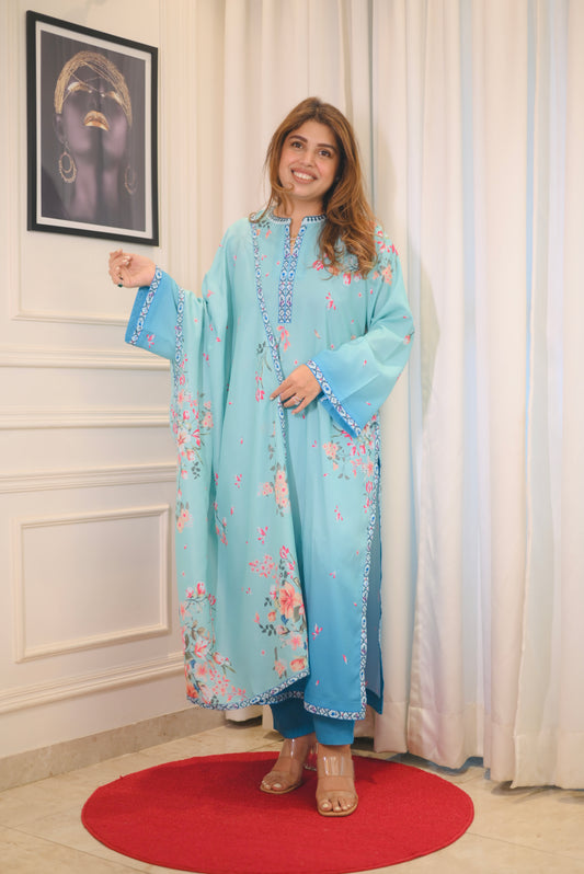 Printed Cord-set with dupatta | Sizes M to 6XL