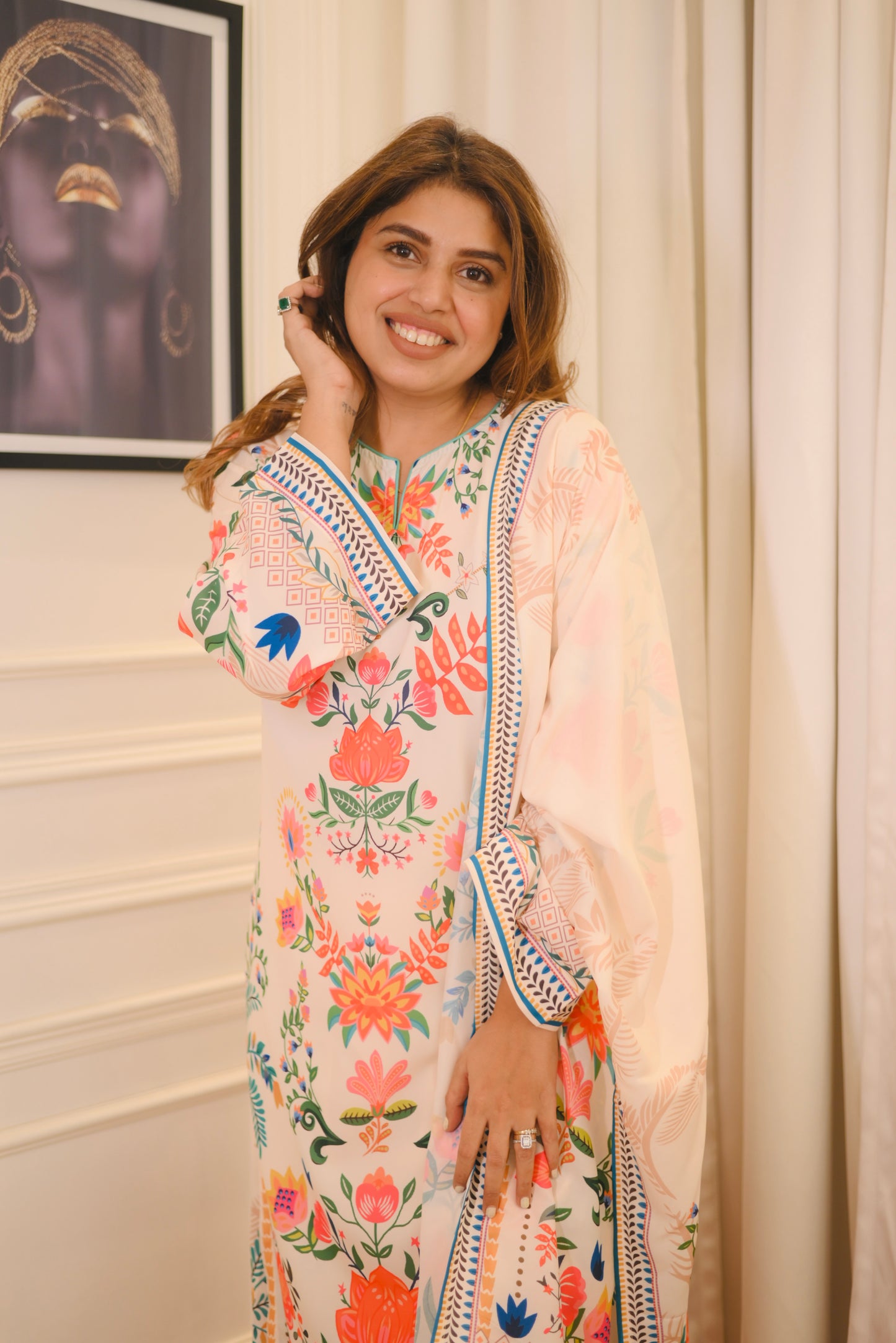 Exclusive Printed 3piece Cordset| Sizes M to XXL