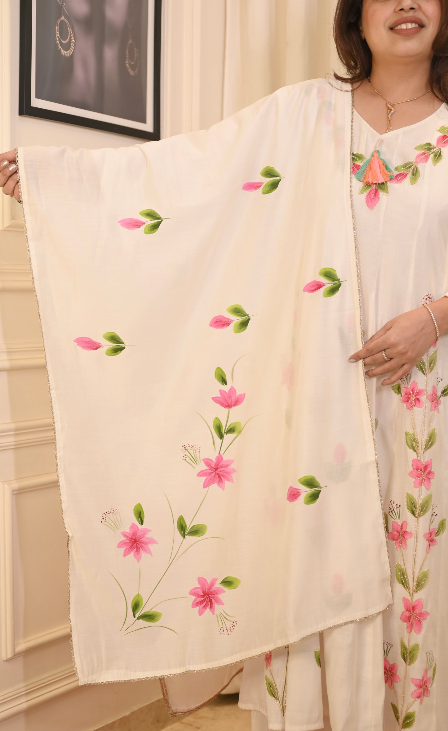 Plus size Anarkali suit