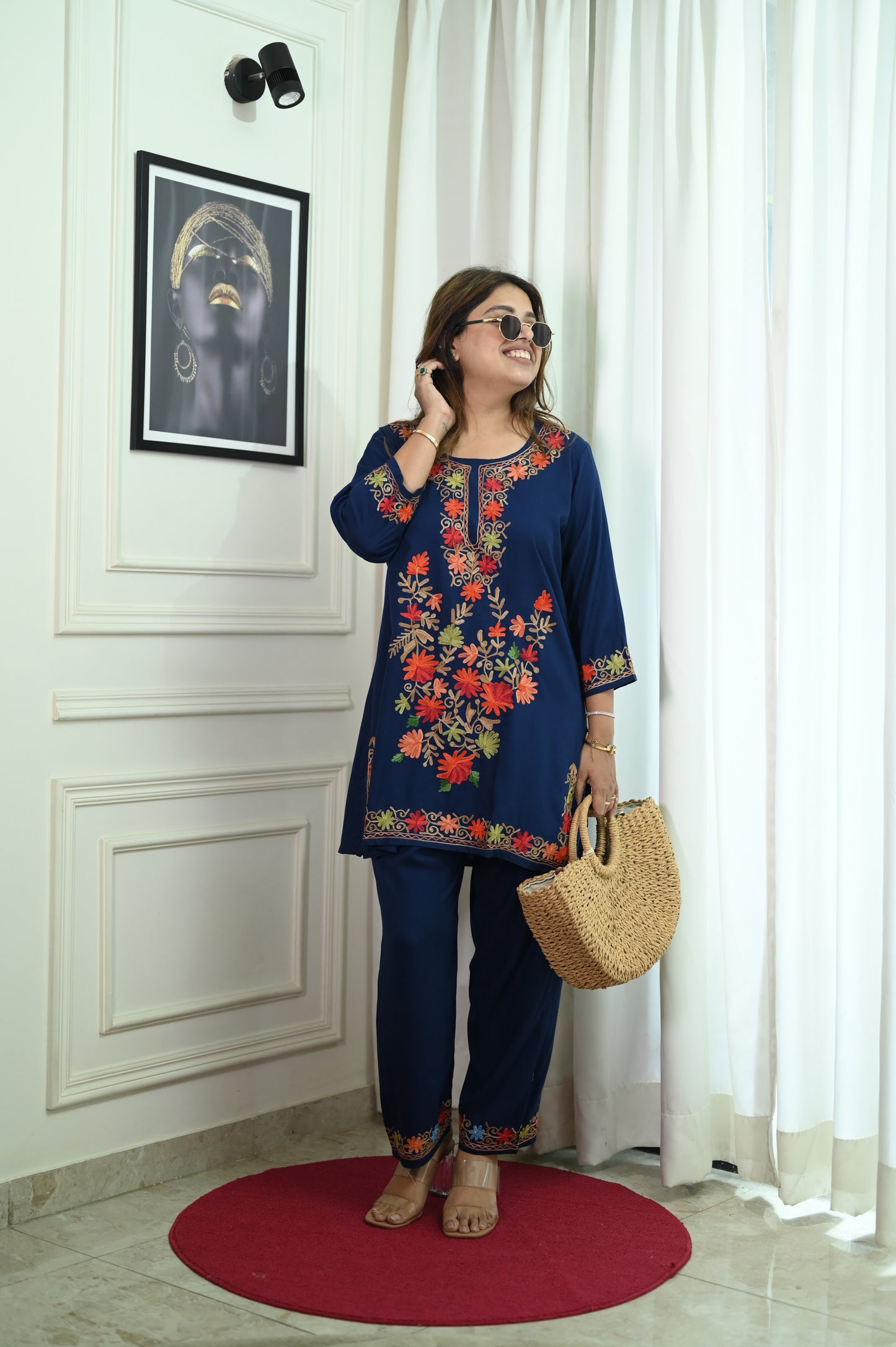 Kashmiri kurta set