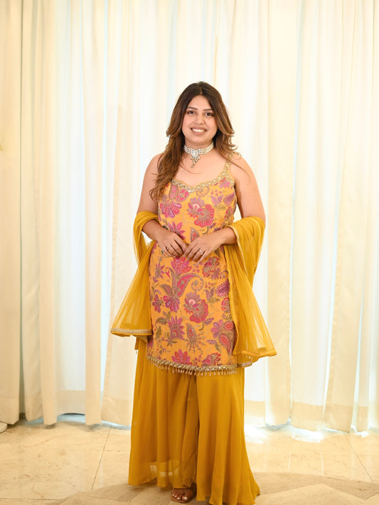 Sharara Set with Dupatta – Wedding Special