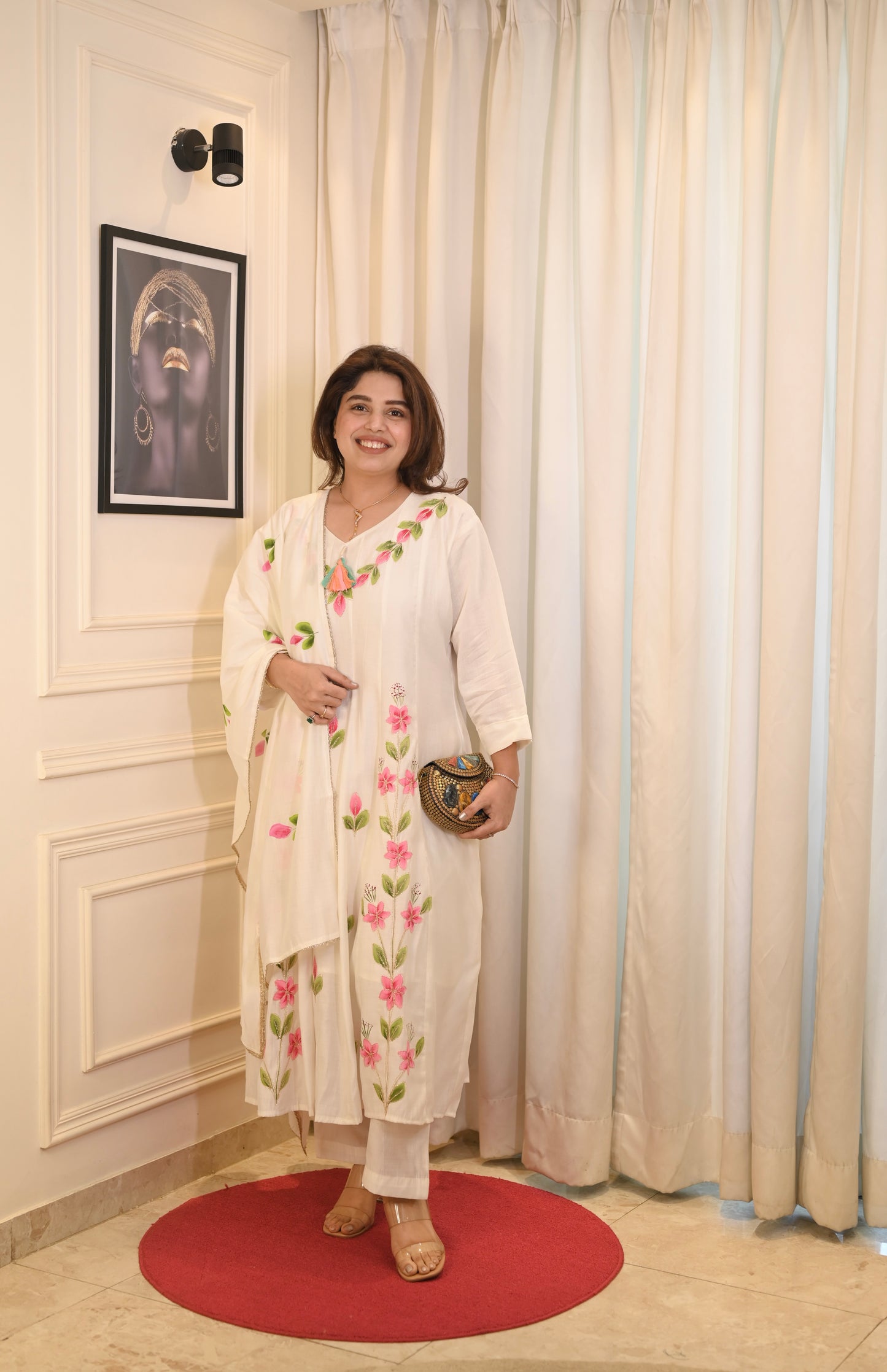 Plus size Anarkali suit