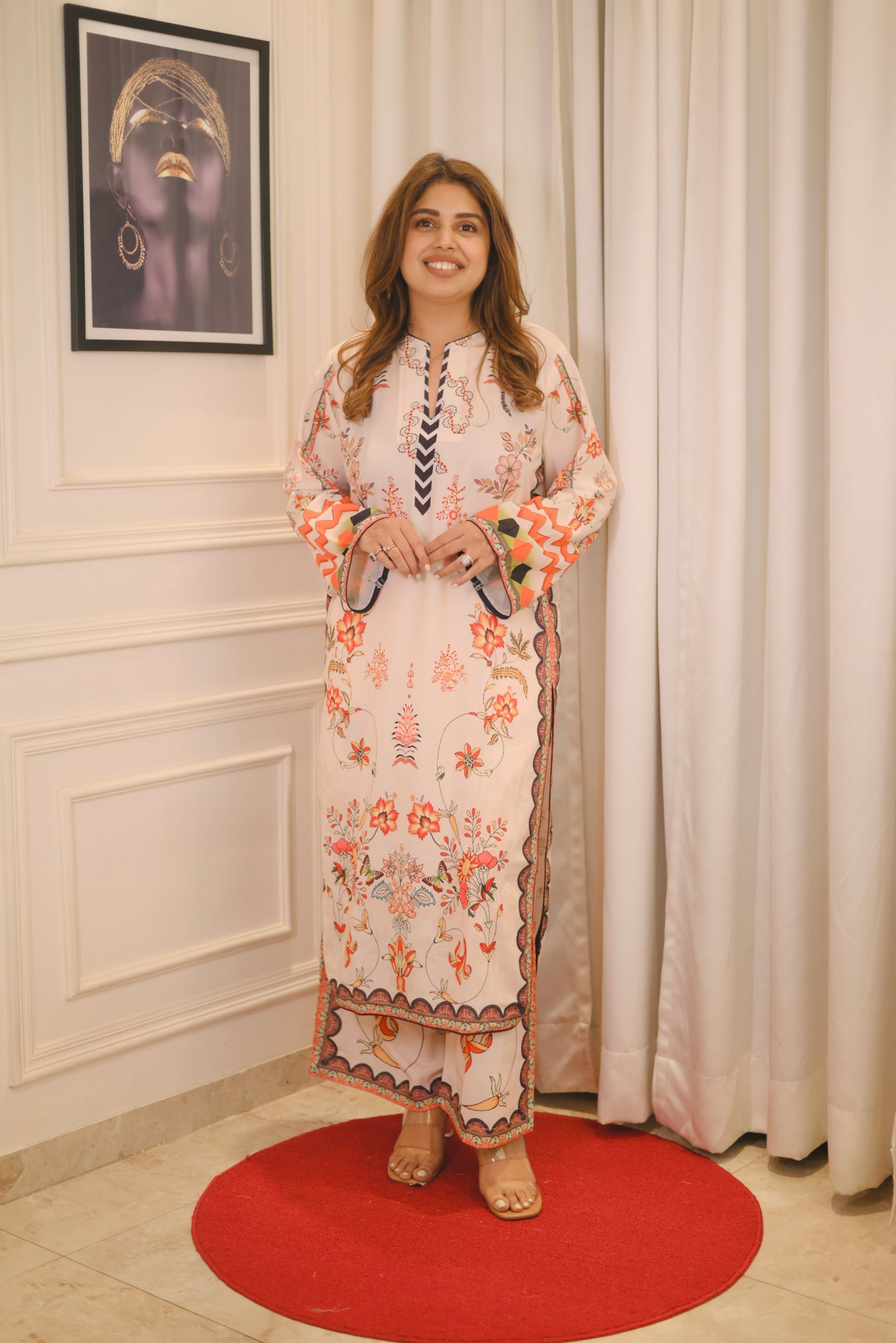 Exclusive Lawn Printed Cordset | sizes M to XXL