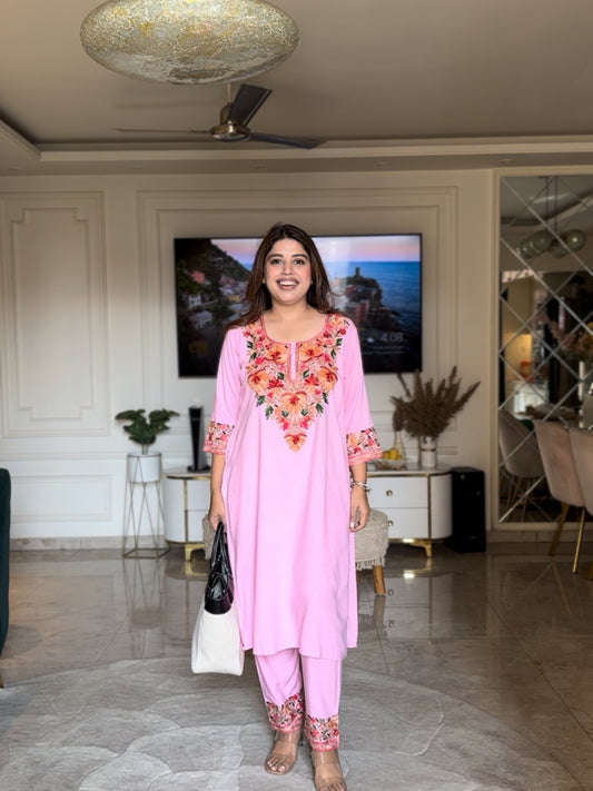 Pure Cotton Kashmiri Kurta Sets