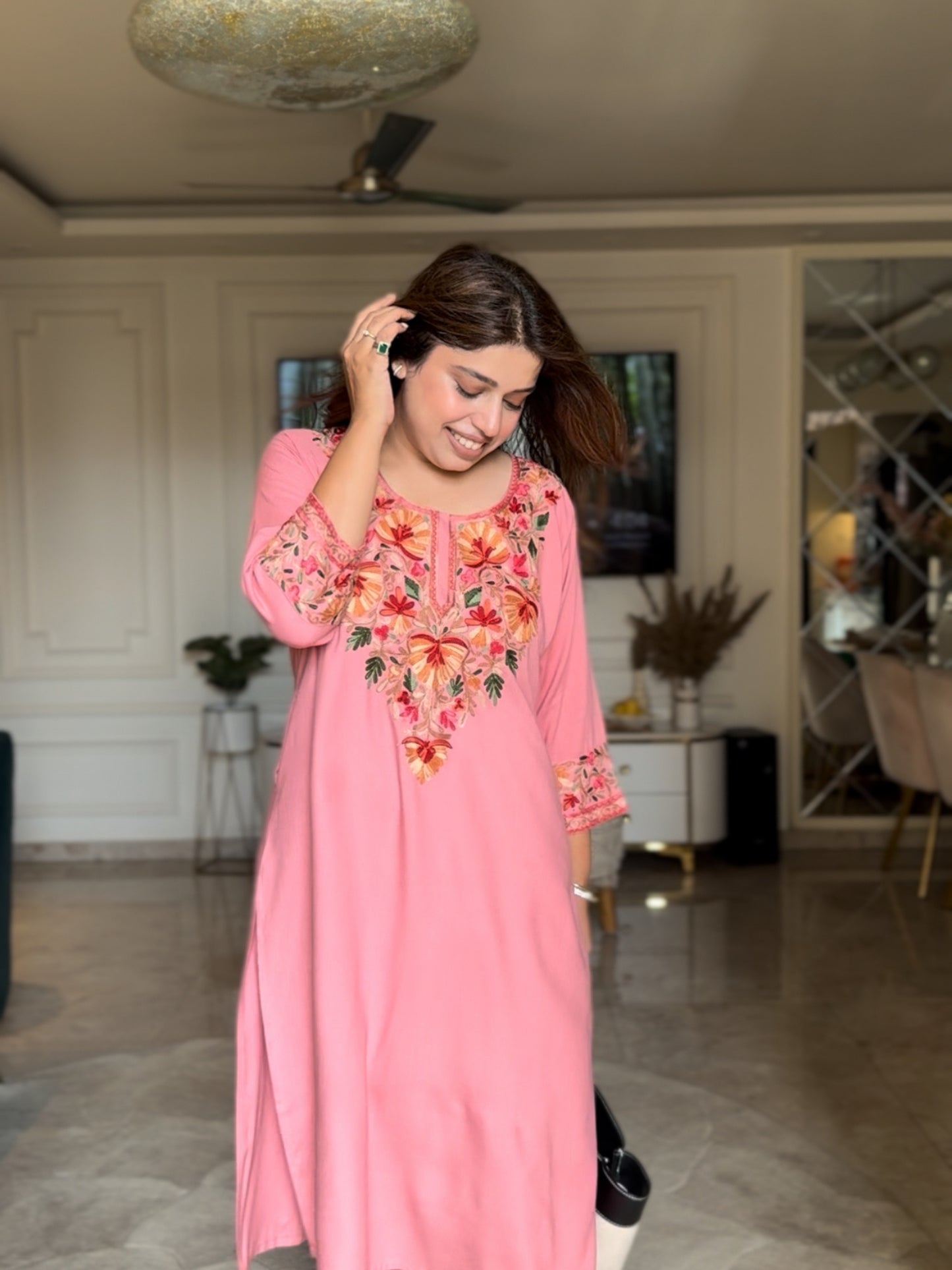 Pure Cotton Kashmiri Kurta Sets