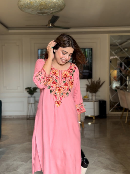Pure Cotton Kashmiri Kurta Sets